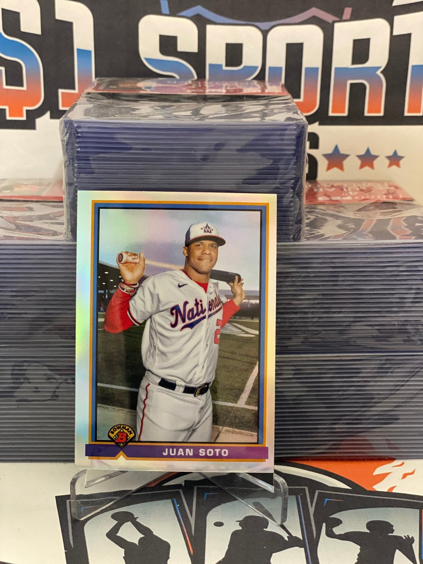 2021 Bowman Chrome (1991 Redux) Juan Soto #91B-JS