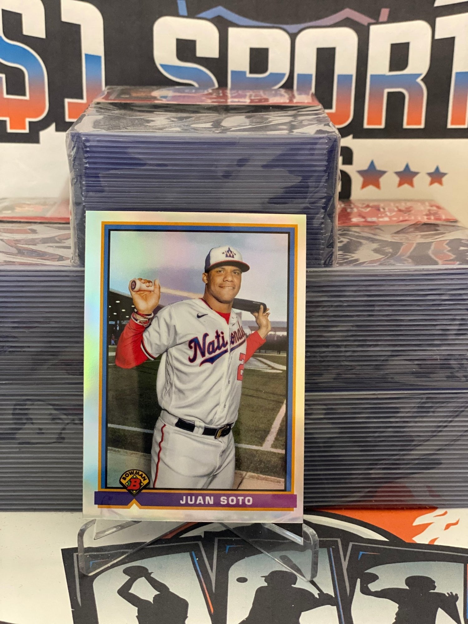 2021 Bowman Chrome (1991 Redux) Juan Soto #91B-JS