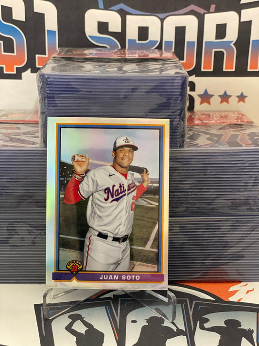 2021 Bowman Chrome (1991 Redux) Juan Soto #91B-JS