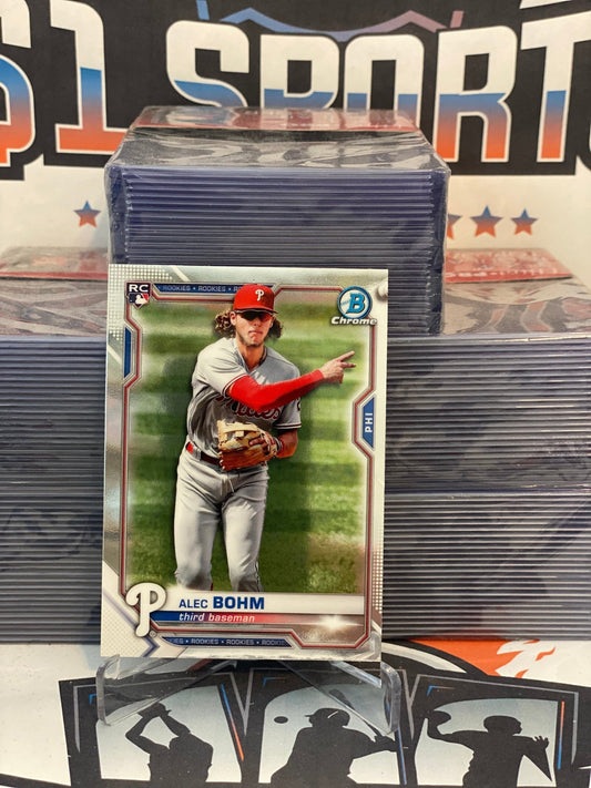 2021 Bowman Chrome Alec Bohm Rookie #94