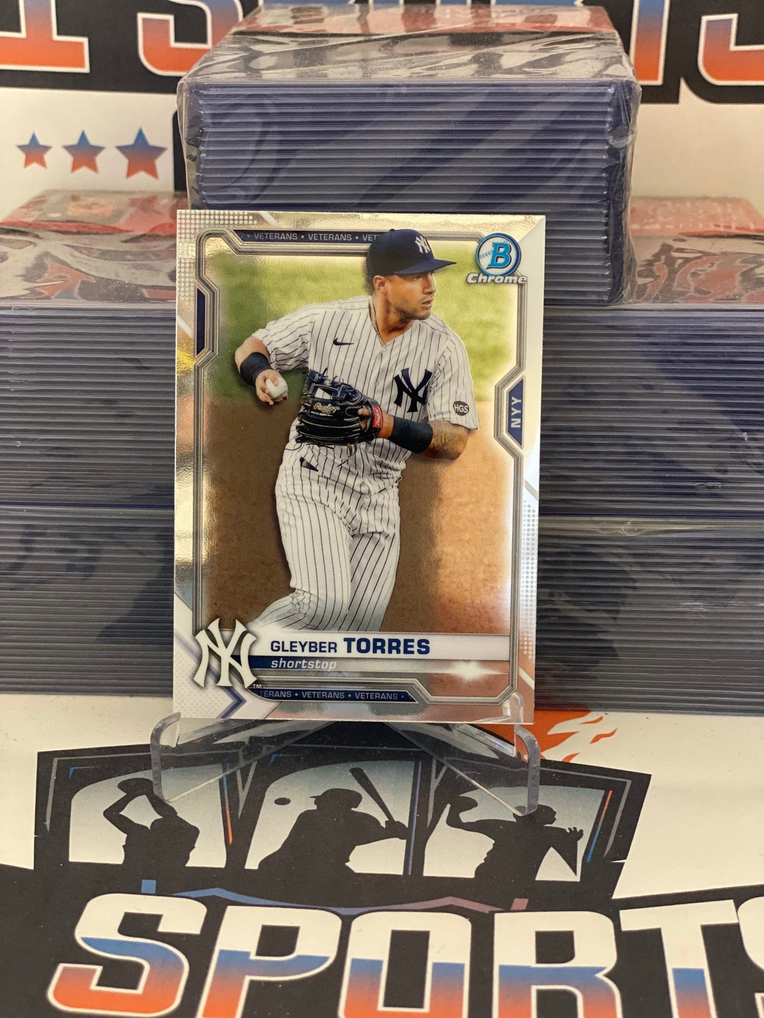 2021 Bowman Chrome Gleyber Torres #50