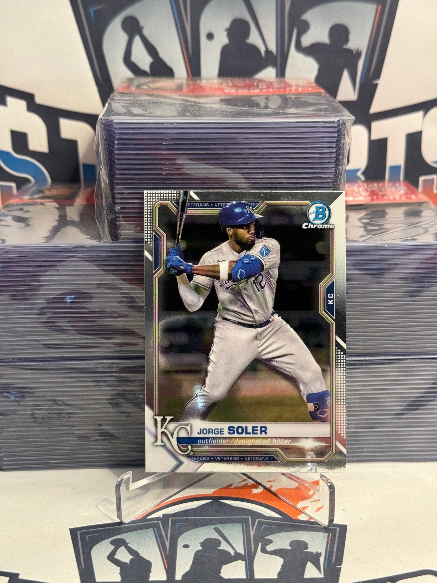 2021 Bowman Chrome Jorge Soler #47