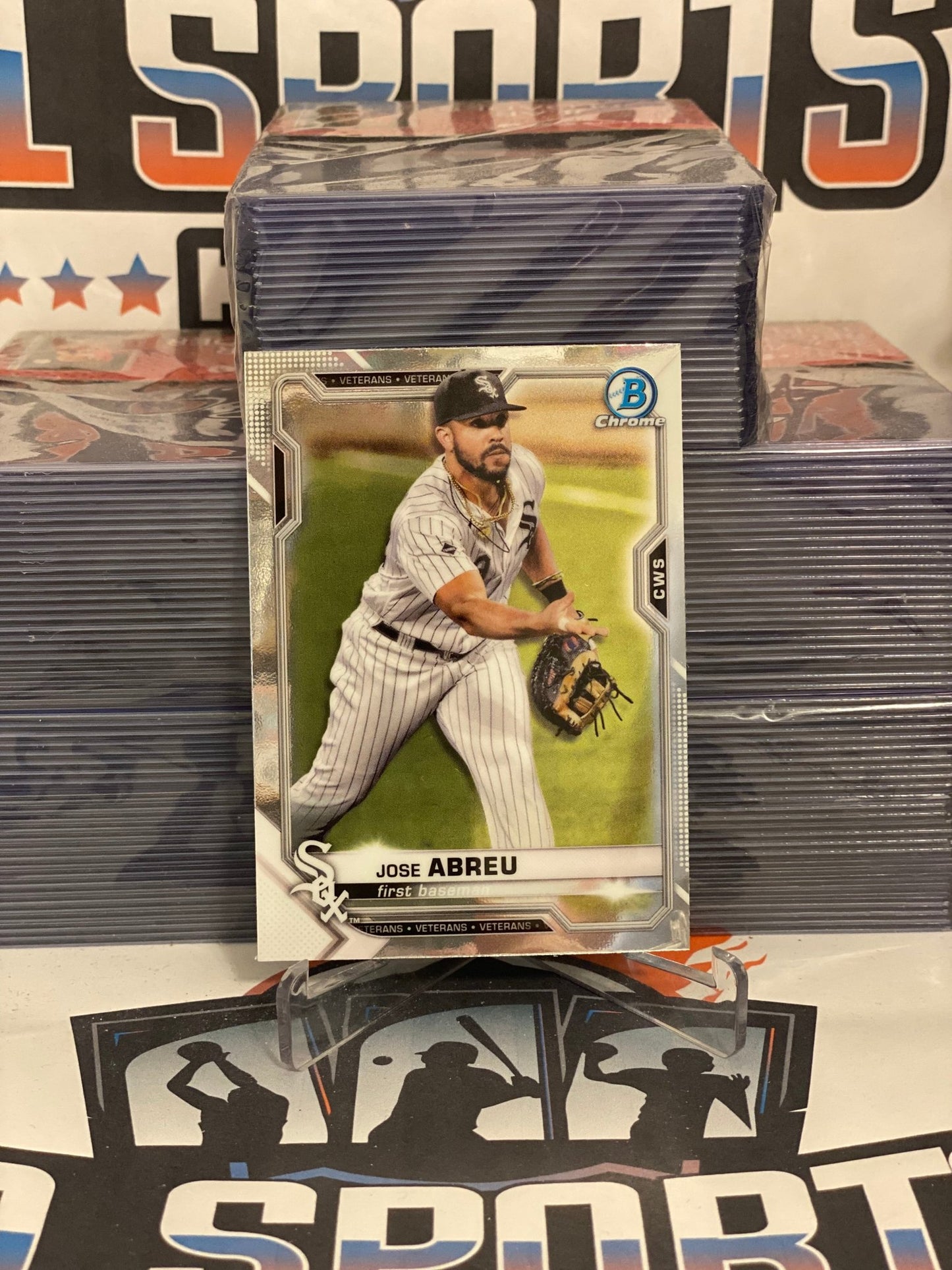2021 Bowman Chrome Jose Abreu #4