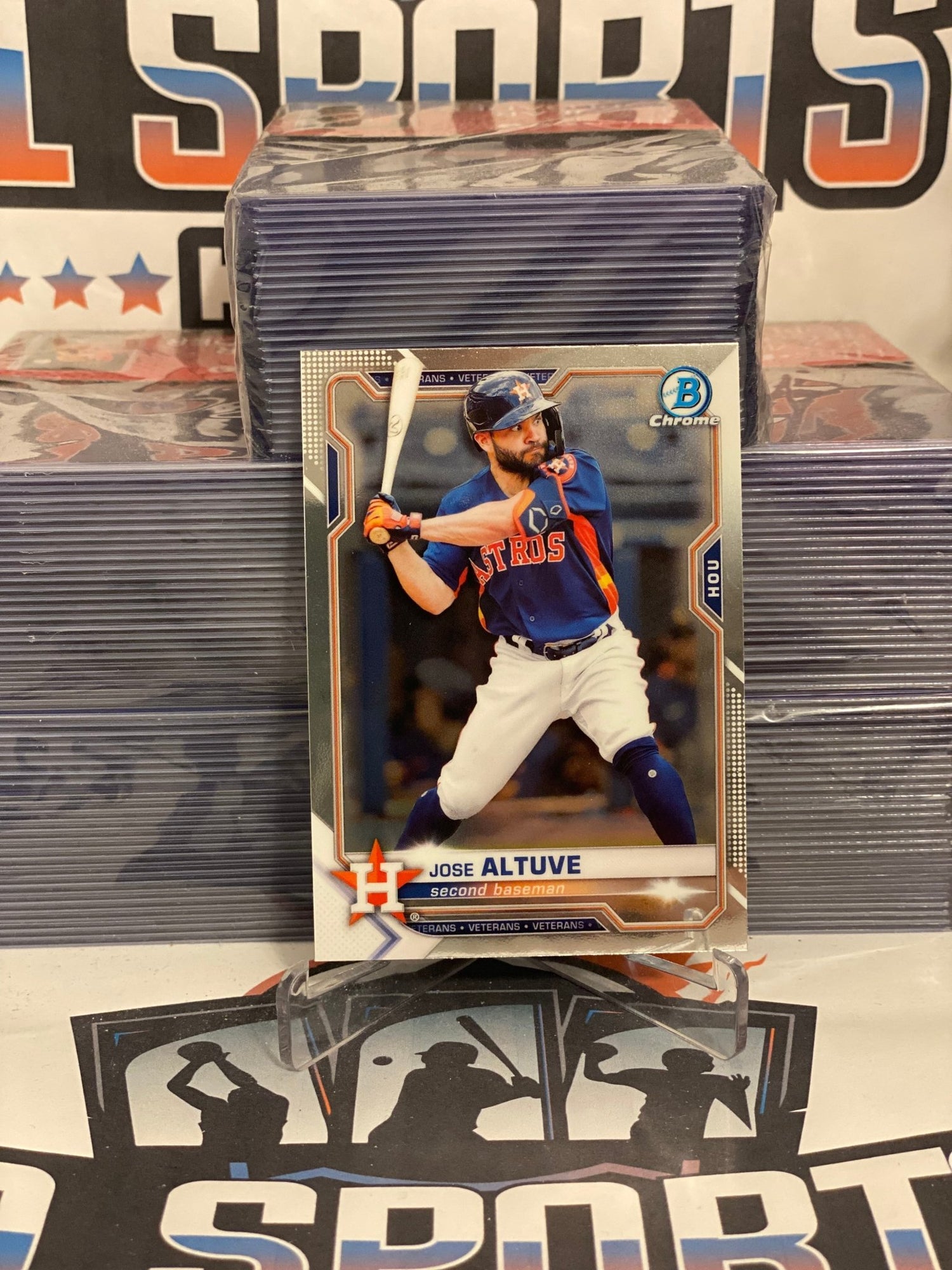 2021 Bowman Chrome Jose Altuve #24