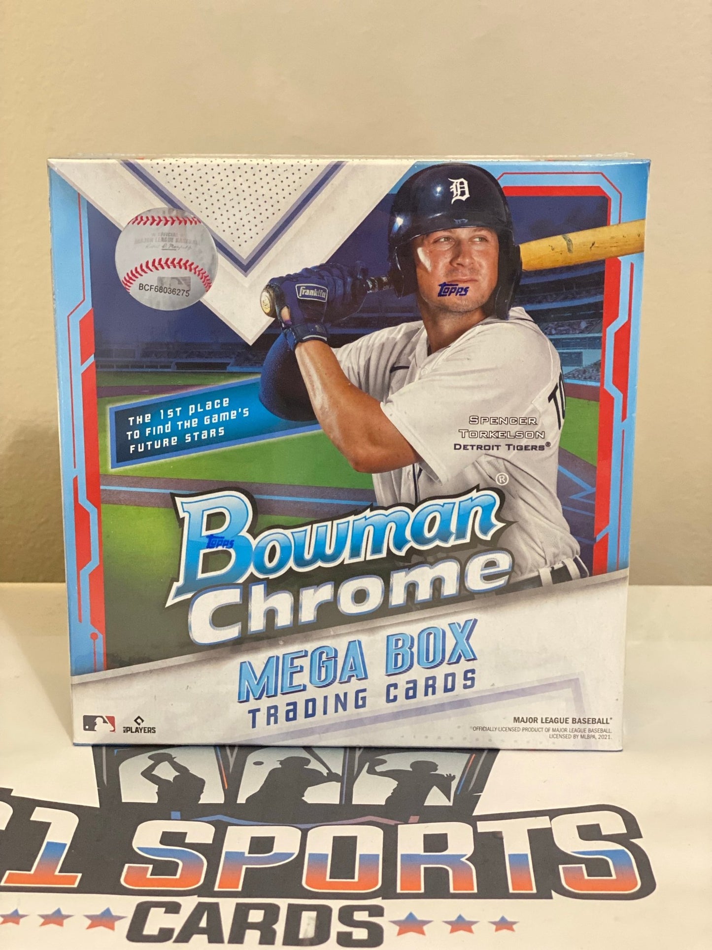 2021 Bowman Chrome MLB Baseball Mega Box