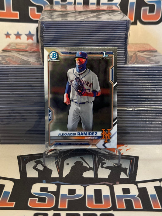2021 Bowman Chrome Prospects (1st Bowman) Alexander Ramirez #BCP-208