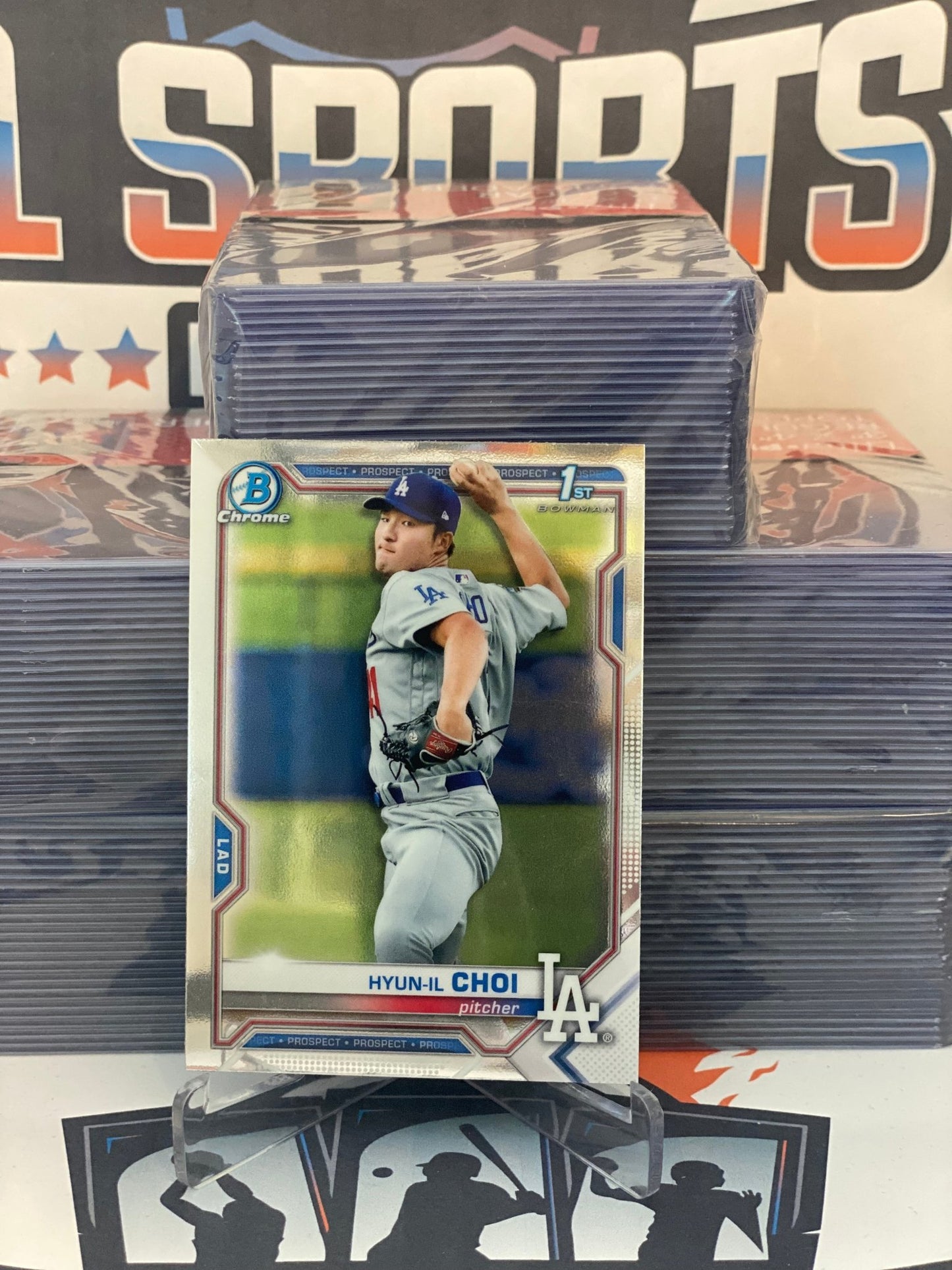 2021 Bowman Chrome Prospects (1st Bowman) Hyun-Il Choi #BCP-130