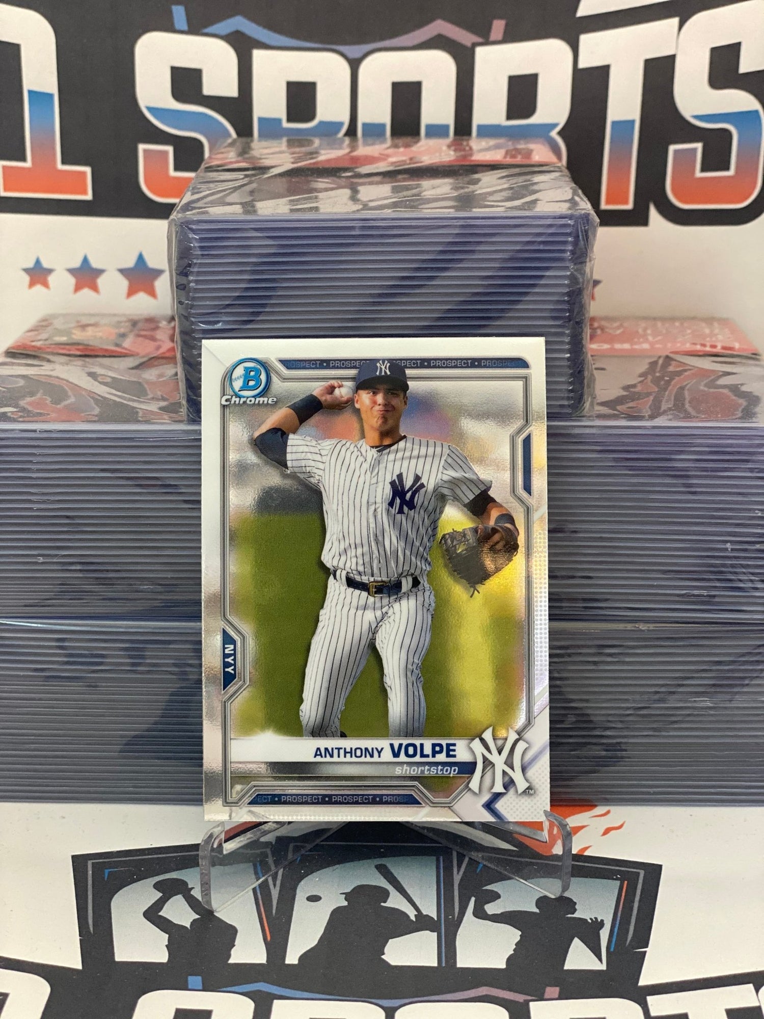 2021 Bowman Chrome Prospects Anthony Volpe #BCP-85