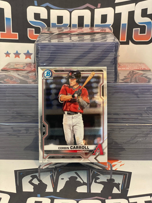 2021 Bowman Chrome Prospects Corbin Carroll #BCP-142
