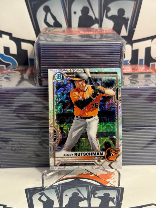2021 Bowman Chrome Prospects (Mega Refractor) Adley Rutschman #BCP-241