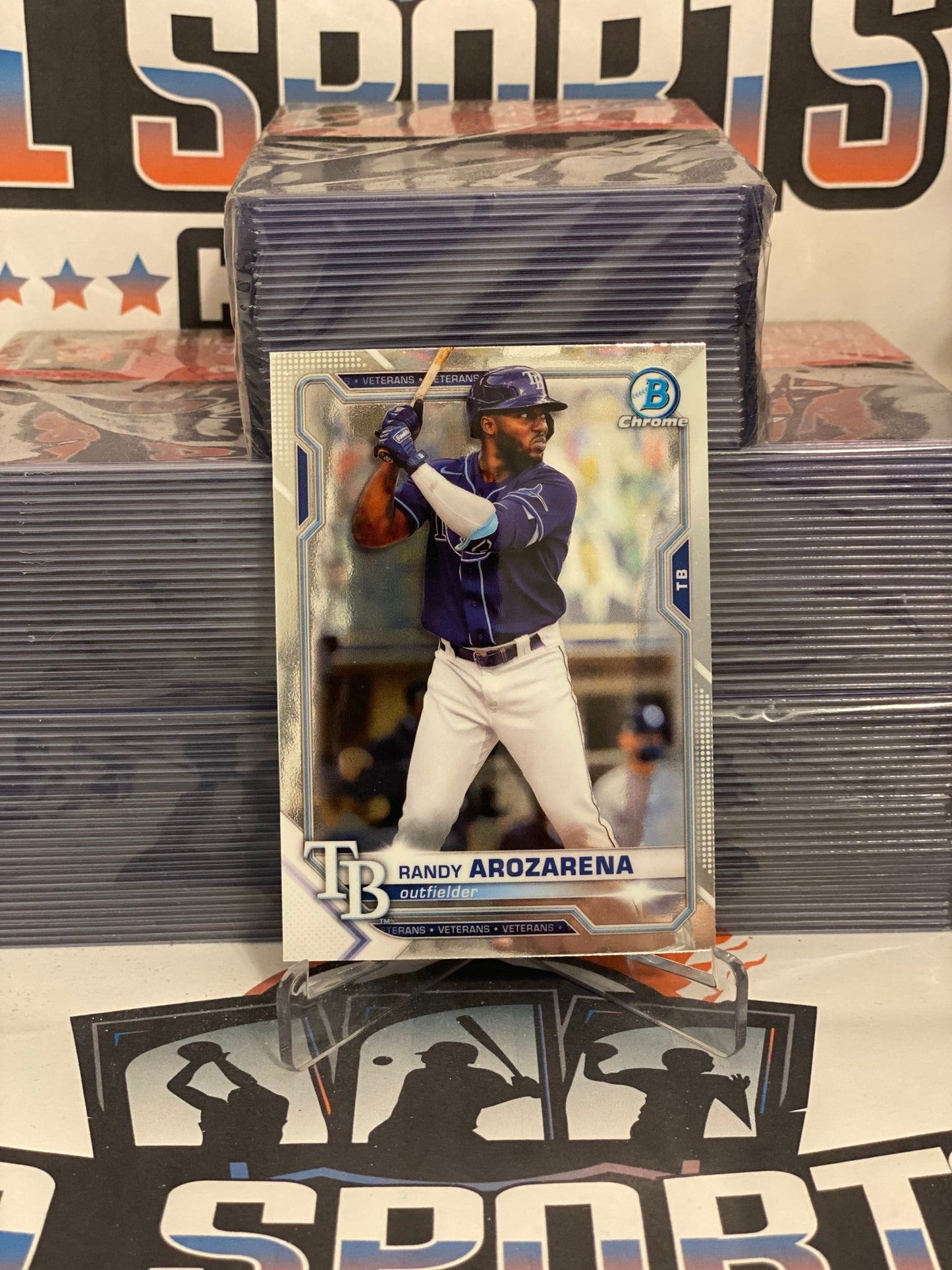 2021 Bowman Chrome Randy Arozarena #66