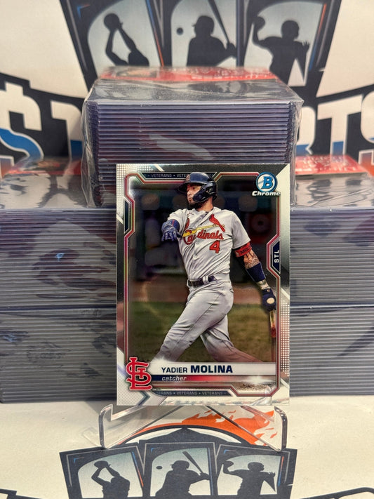 2021 Bowman Chrome Yadier Molina #99