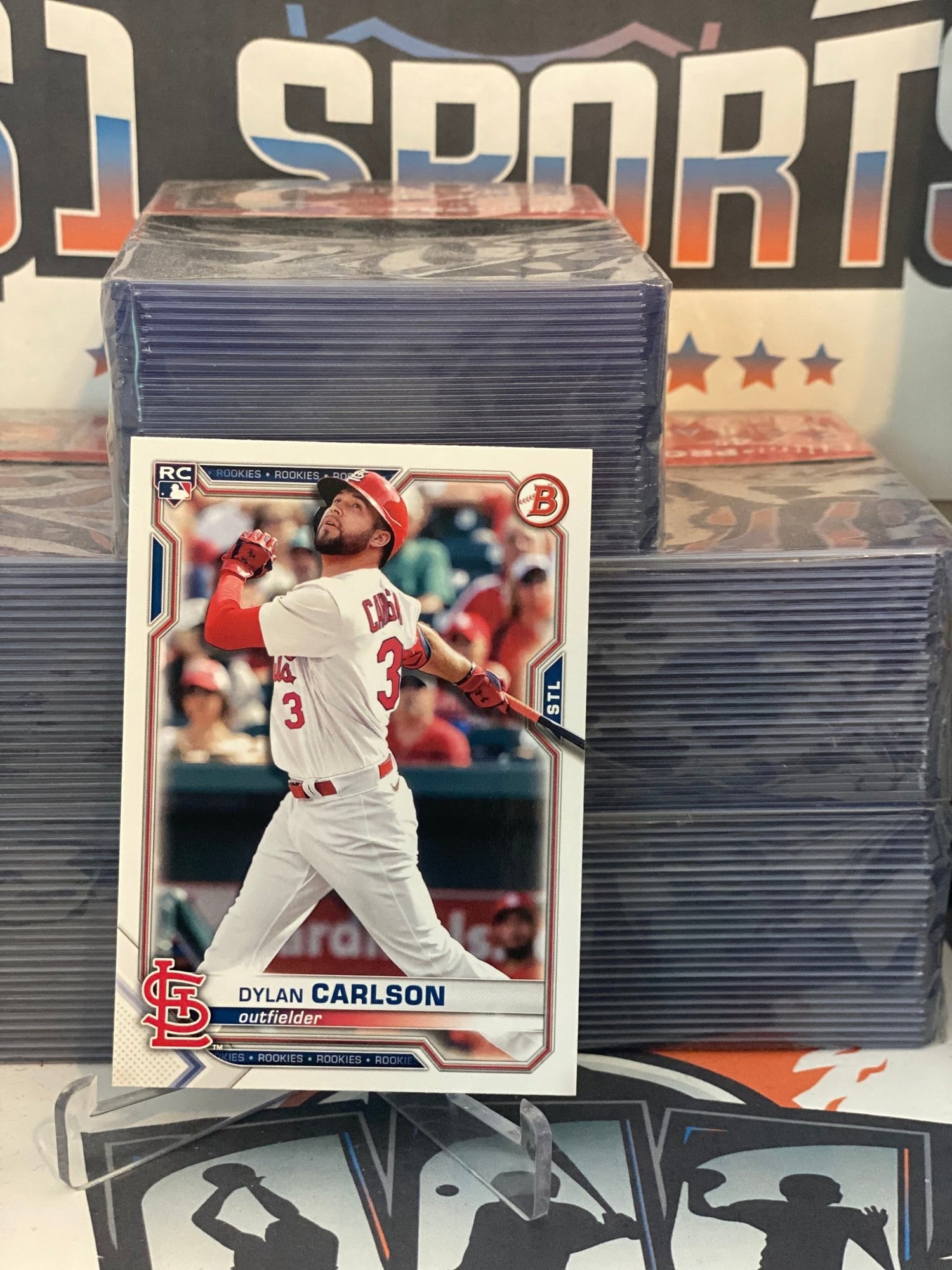 2021 Bowman Dylan Carlson Rookie #35