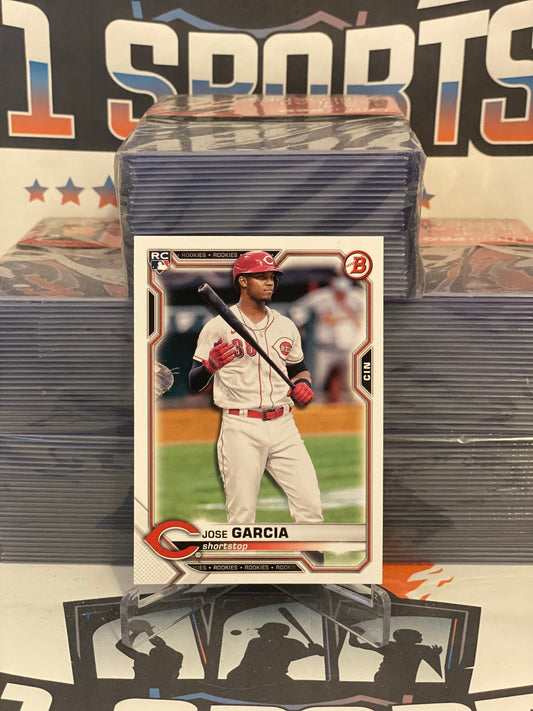 2021 Bowman Jose Garcia Rookie #56