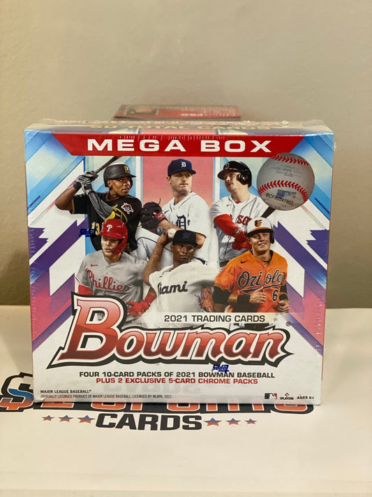 2021 Bowman MLB Baseball Mega Box
