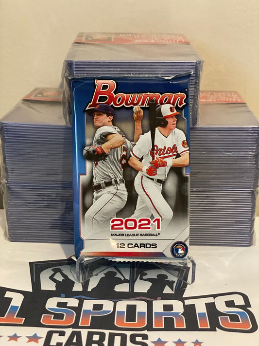 2021 Bowman MLB Baseball Retail Pack