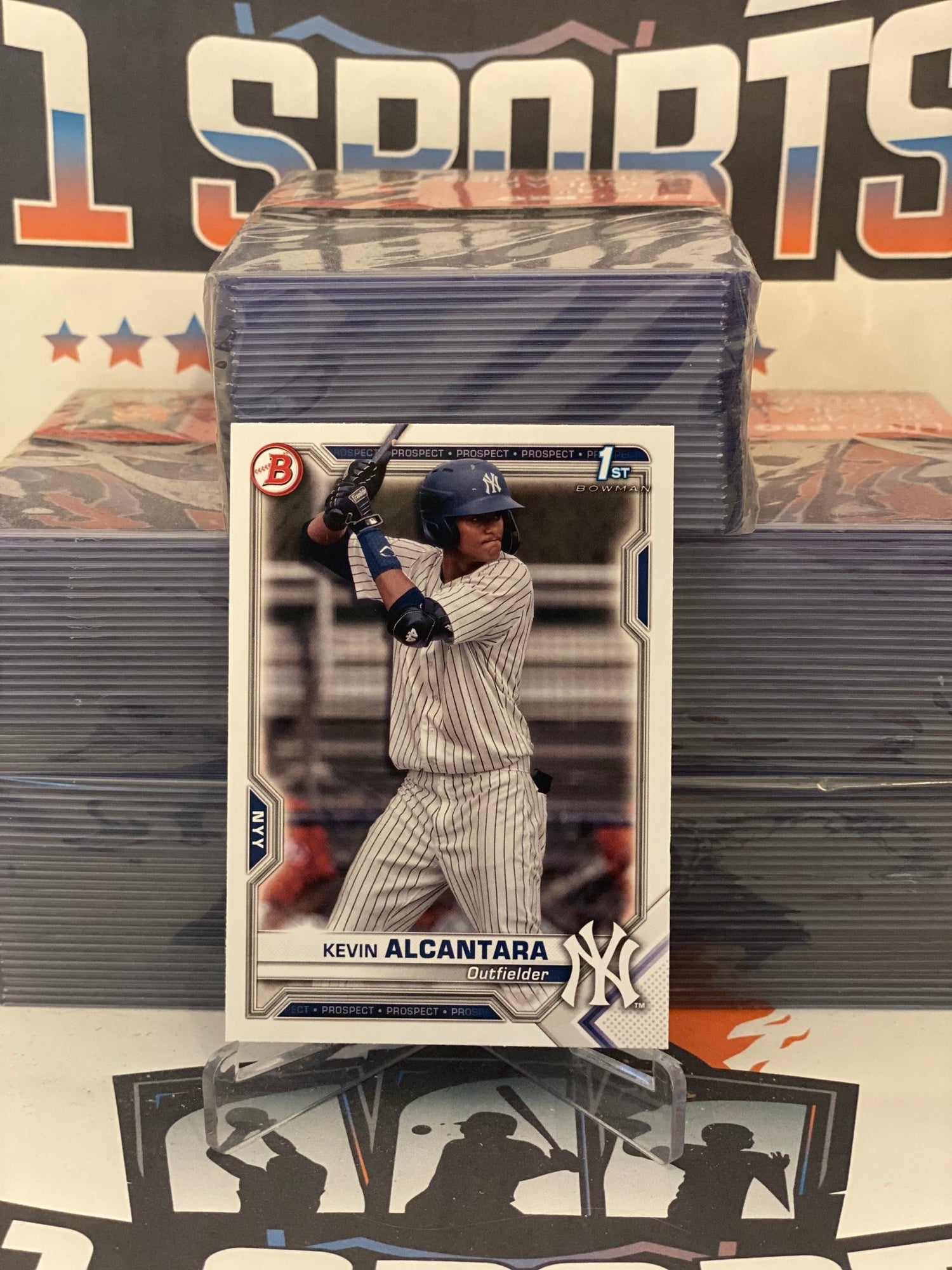 2021 Bowman Prospects (1st Bowman) Kevin Alcantara #BP-97