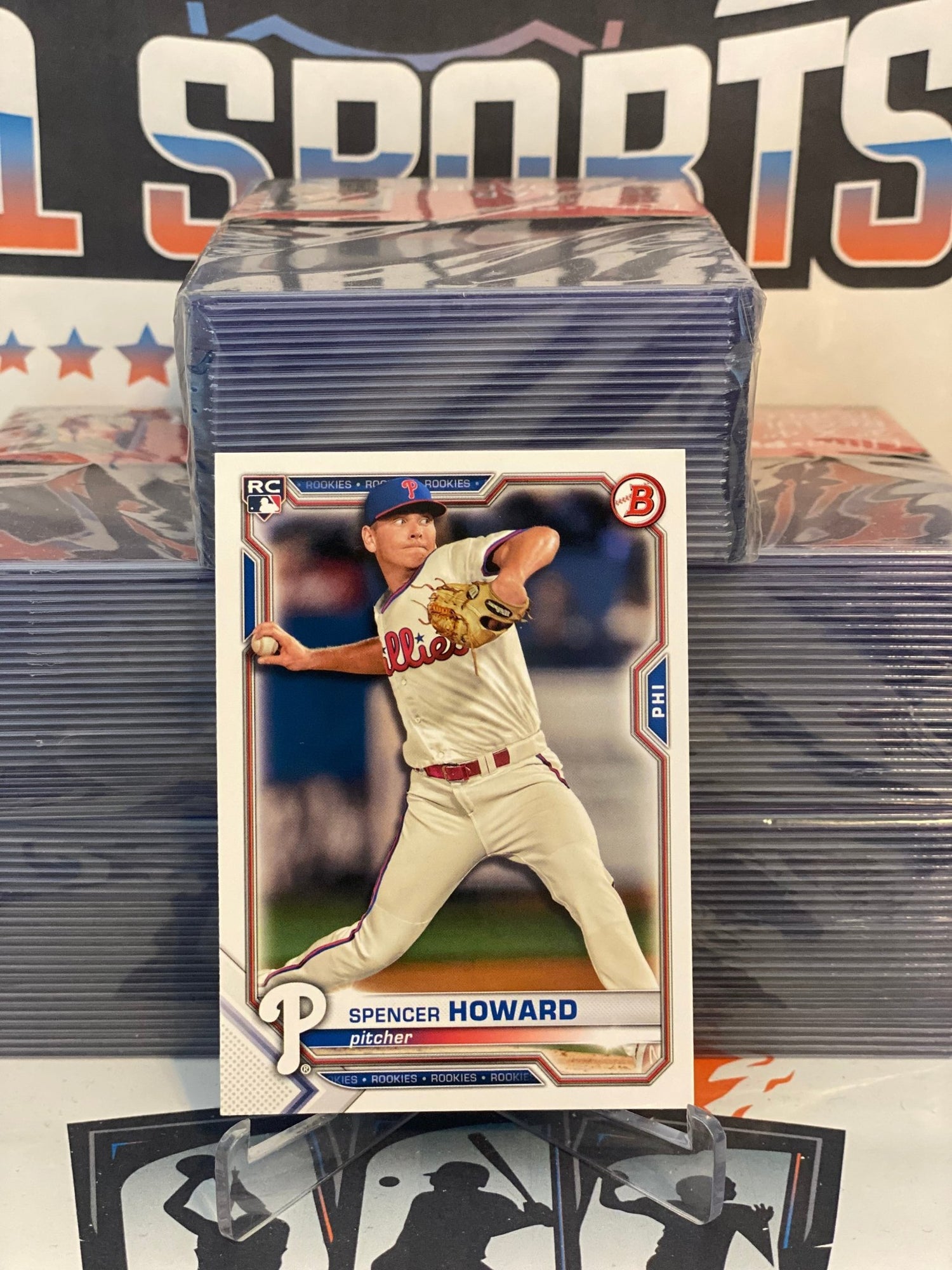 2021 Bowman Spencer Howard Rookie #16