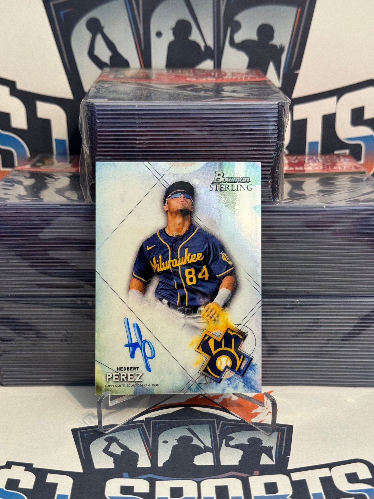 2021 Bowman Sterling (Prospect Auto) Hedbert Perez #BSPA-HP