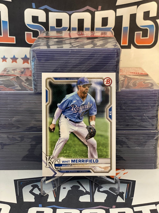 2021 Bowman Whit Merrifield #1