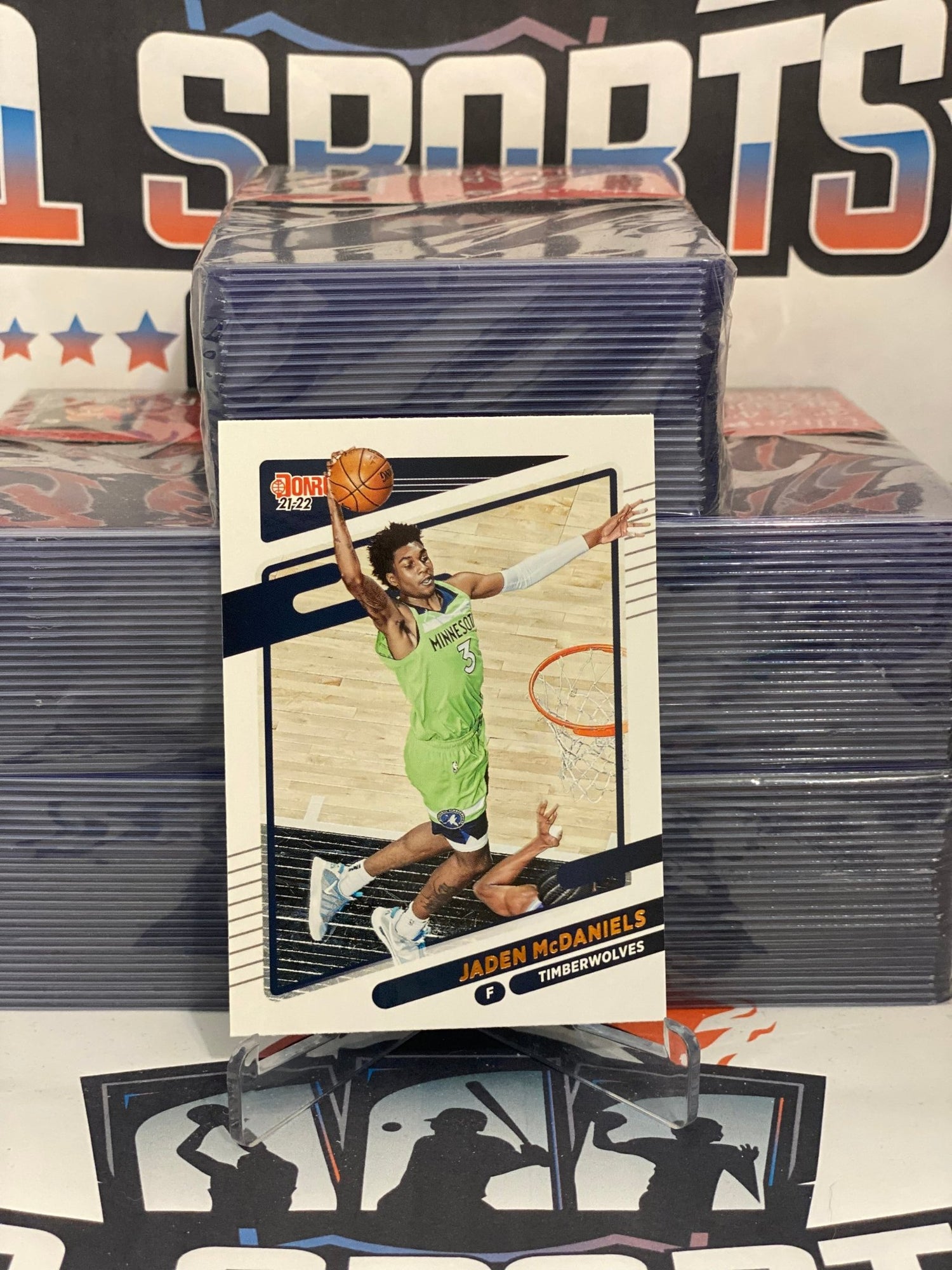 2021 Donruss (2nd Year) Jaden McDaniels #78