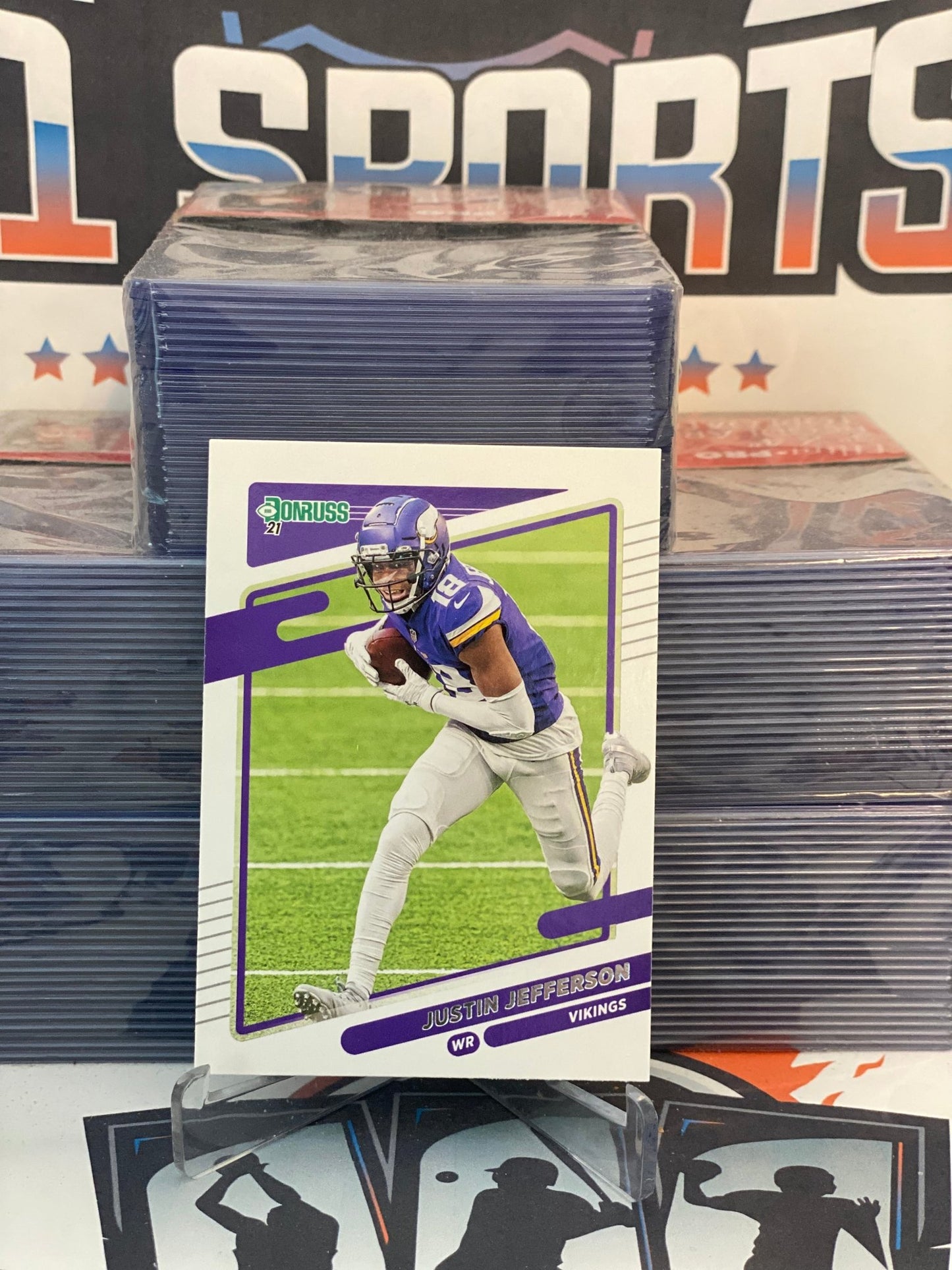 2021 Donruss (2nd Year) Justin Jefferson #127