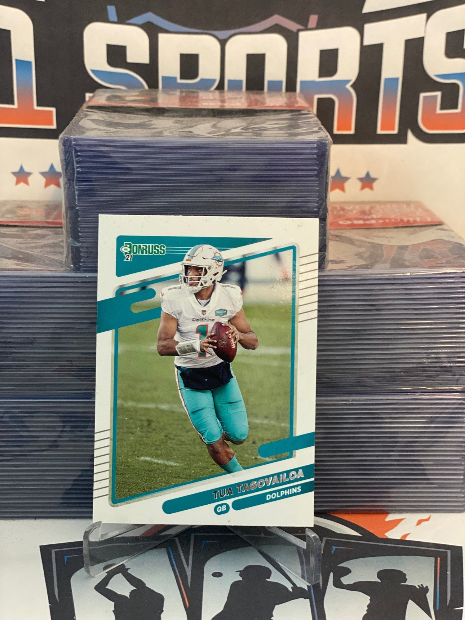 2021 Donruss (2nd Year) Tua Tagovailoa #61