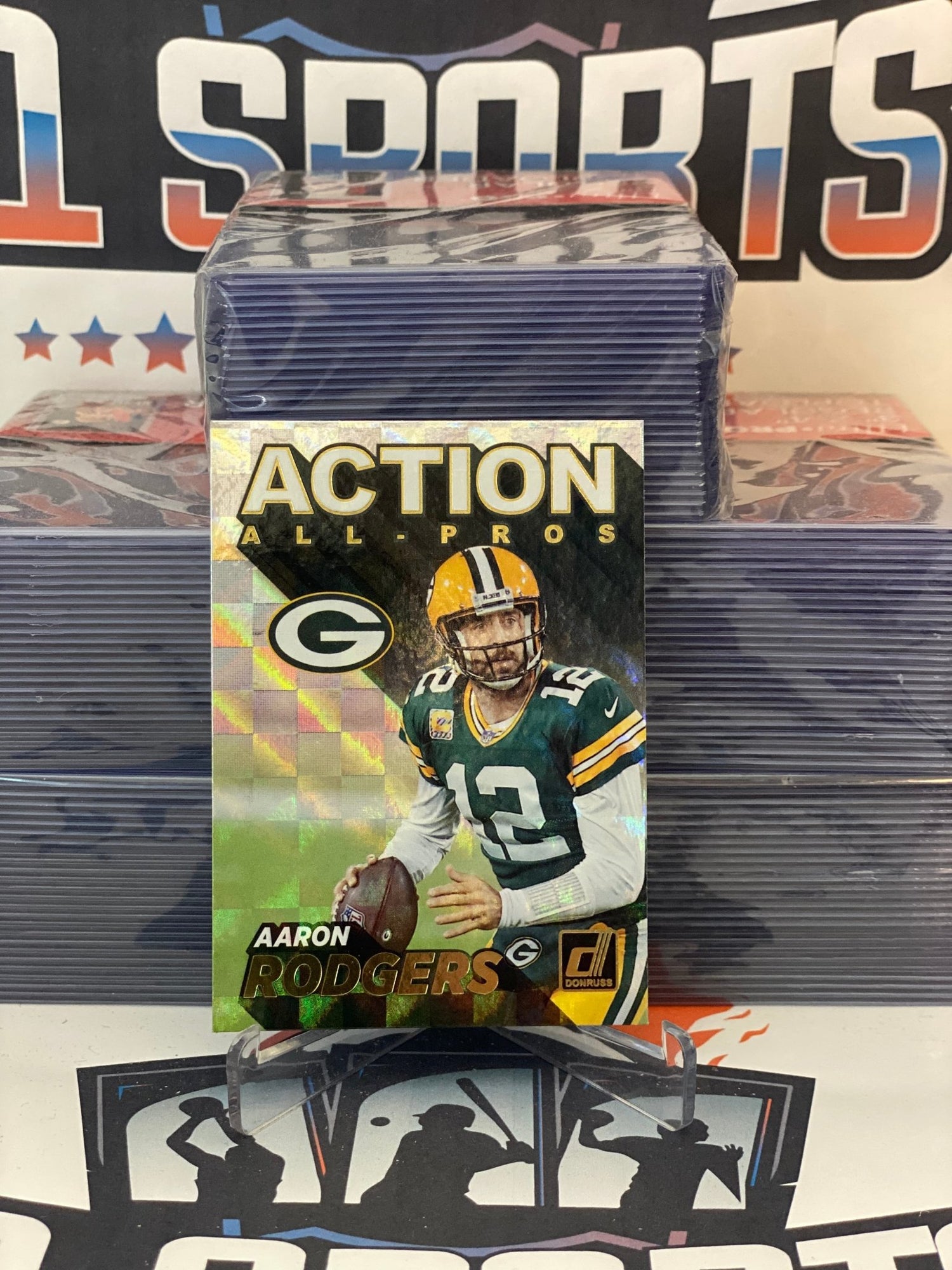 2021 Donruss (Action All-Pros) Aaron Rodgers #AP1