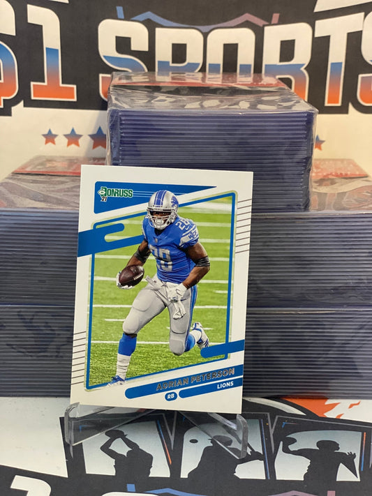 2021 Donruss Adrian Peterson #175