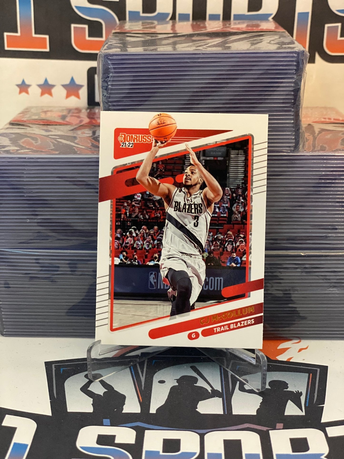 2021 Donruss CJ McCollum #110