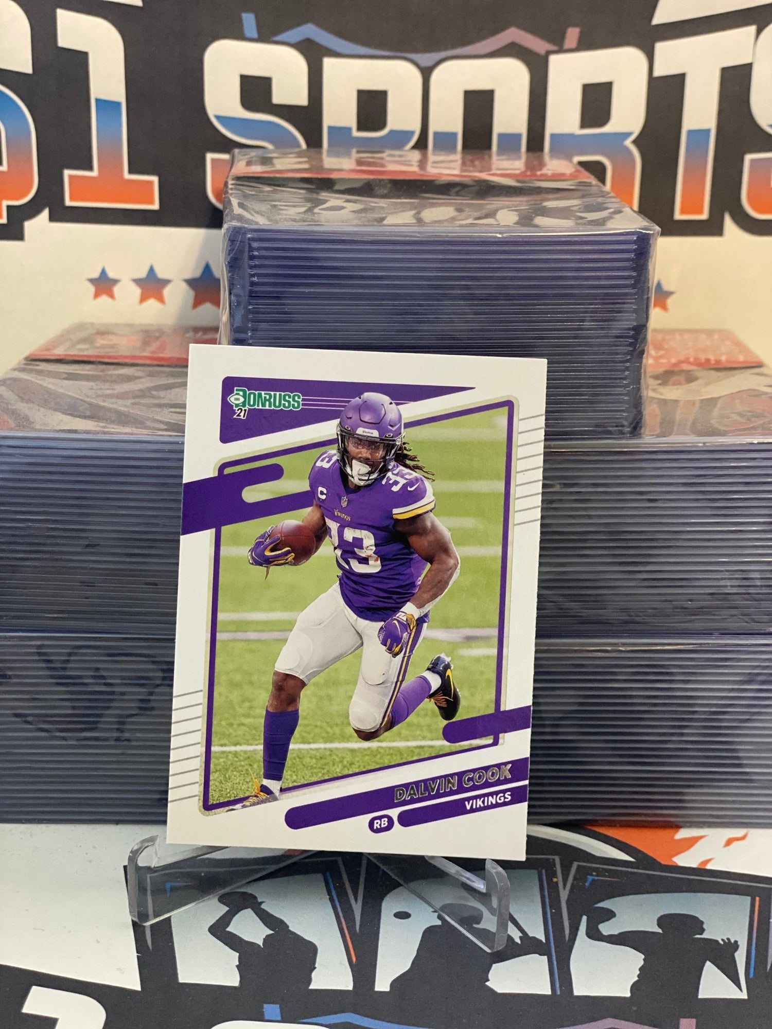 2021 Donruss Dalvin Cook #125