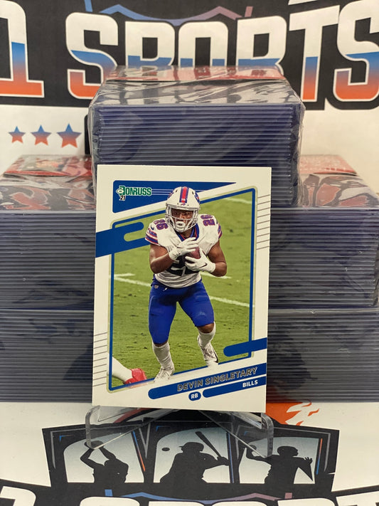 2021 Donruss Devin Singletary #227