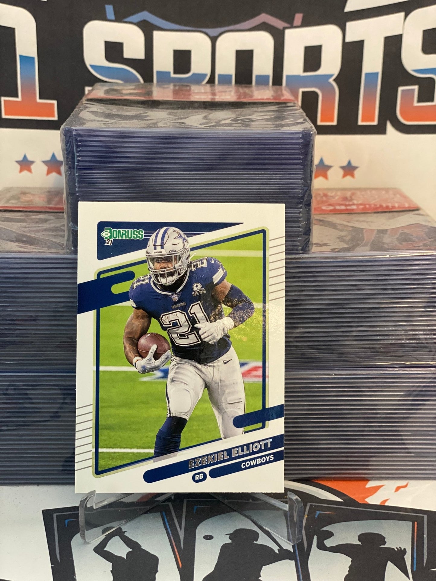 2021 Donruss Ezekiel Elliott #188