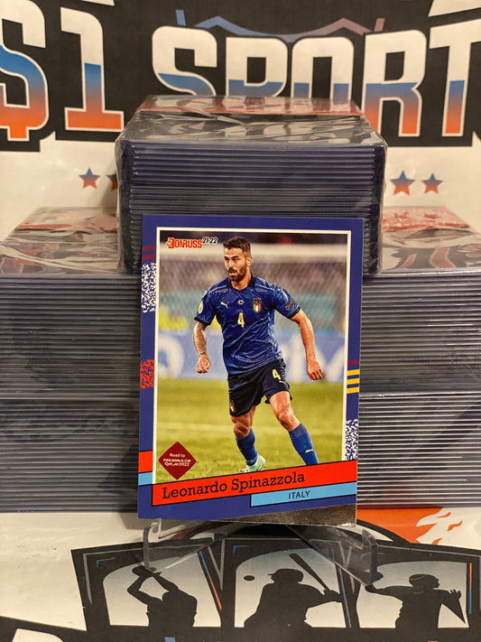 2021 Donruss FIFA World Cup (1991 Tribute) Leonardo Spinazzola #3