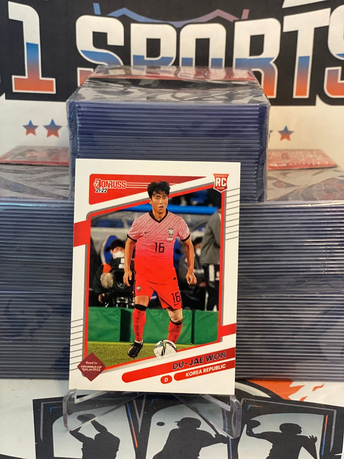 2021 Donruss FIFA World Cup Du-Jae Won Rookie #140