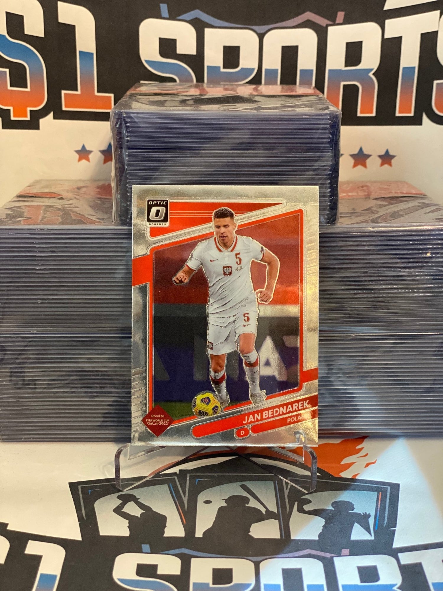 2021 Donruss FIFA World Cup (Optic) Jan Bednarek #110