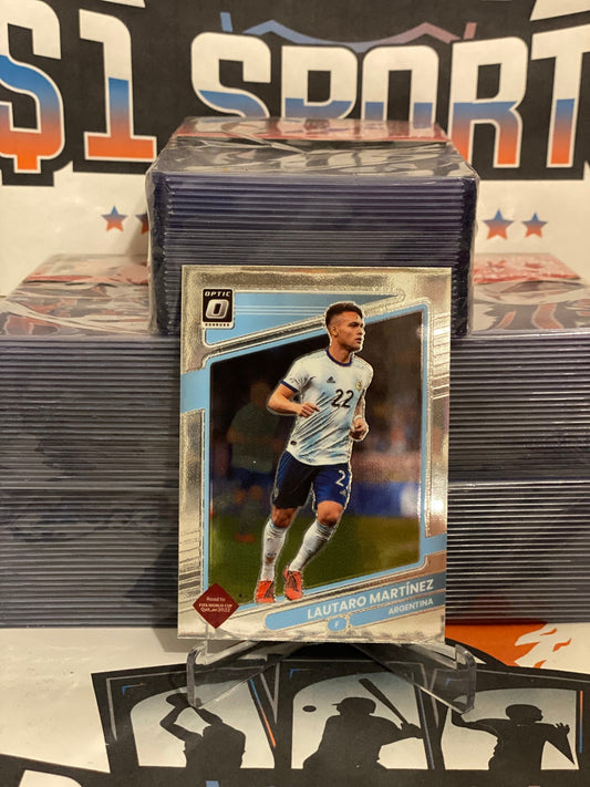 2021 Donruss FIFA World Cup (Optic) Lautaro Martinez #5