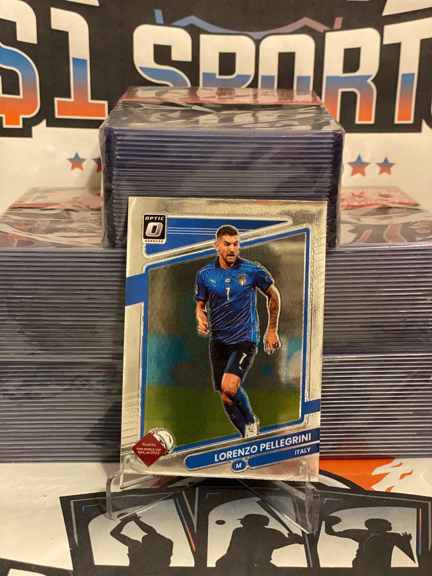 2021 Donruss FIFA World Cup (Optic) Lorenzo Pellegrini #80