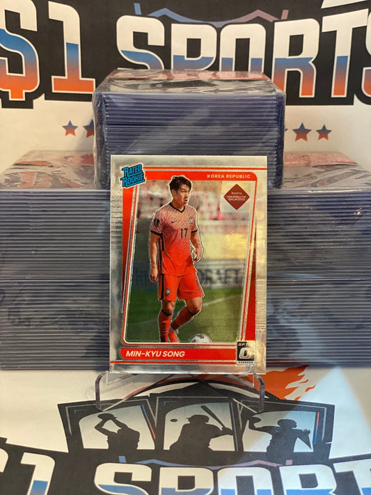 2021 Donruss FIFA World Cup (Optic, Rated Rookie) Min-Kyu Song #189