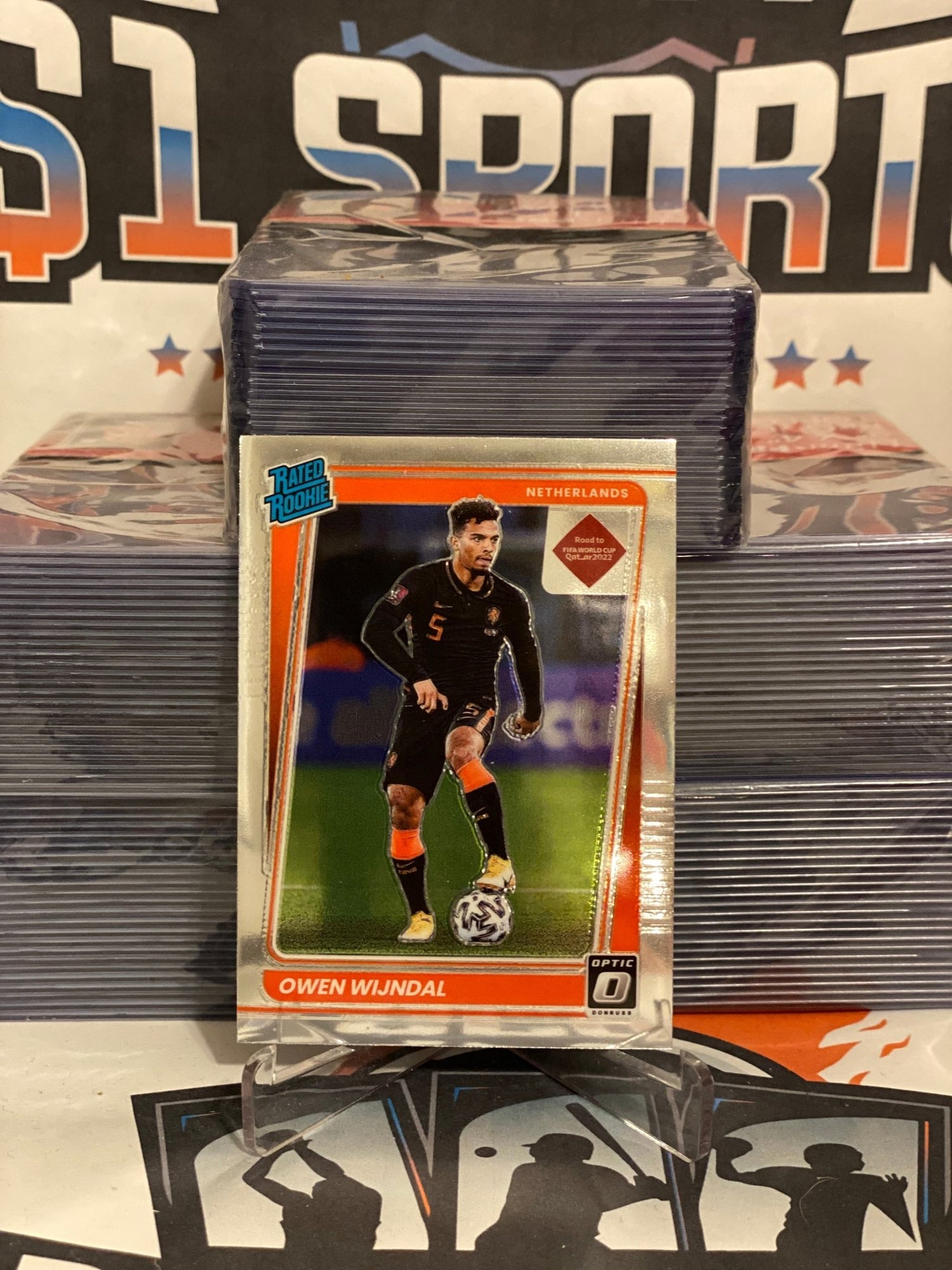 2021 Donruss FIFA World Cup (Optic, Rated Rookie) Owen Wijndal #197