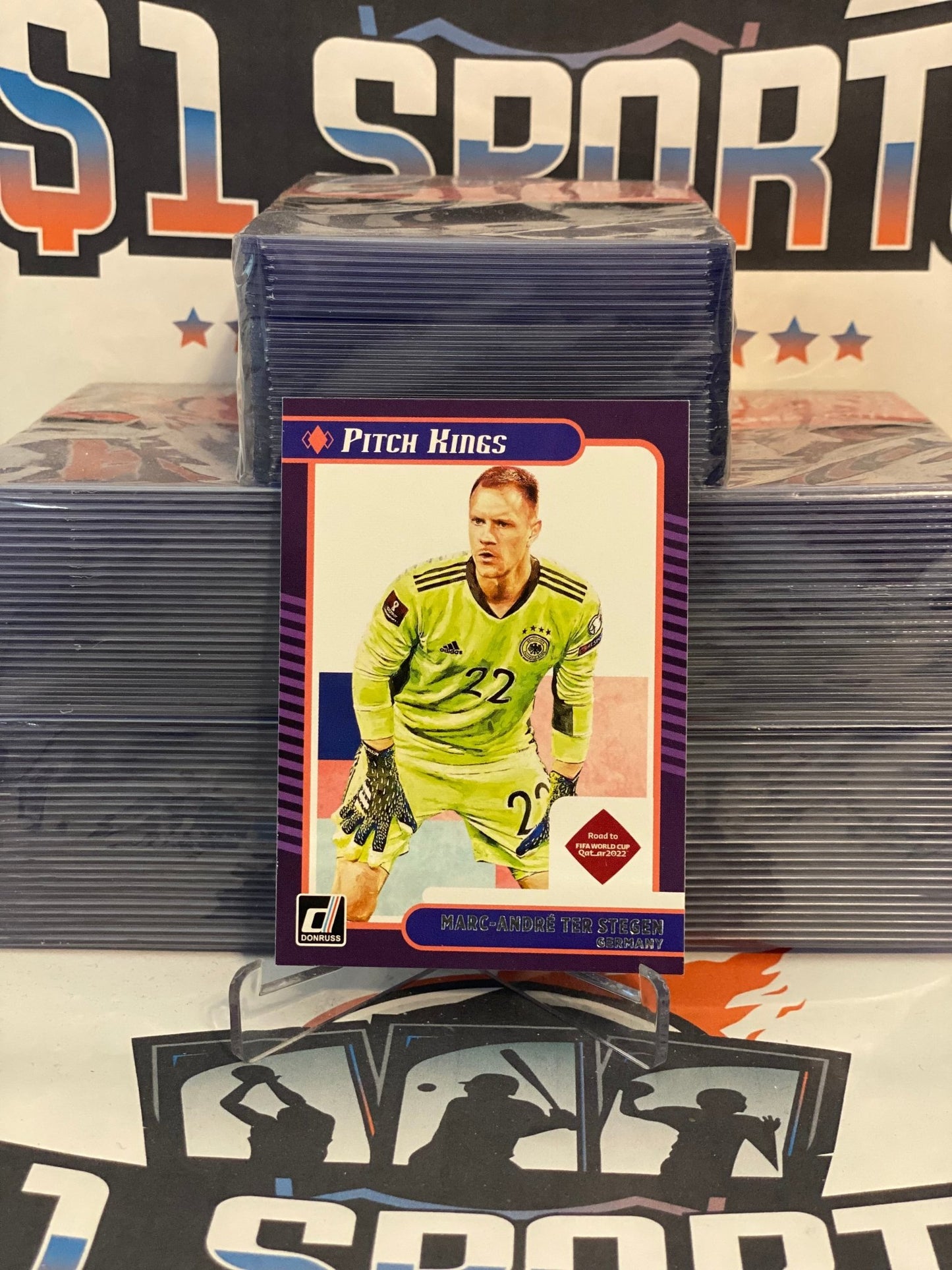 2021 Donruss FIFA World Cup (Pitch Kings) Marc-Andre Ter Stegen #16