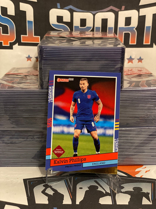 2021 Donruss FIFA World Cup (Press Proof, 1991 Tribute) Kalvin Phillips #9