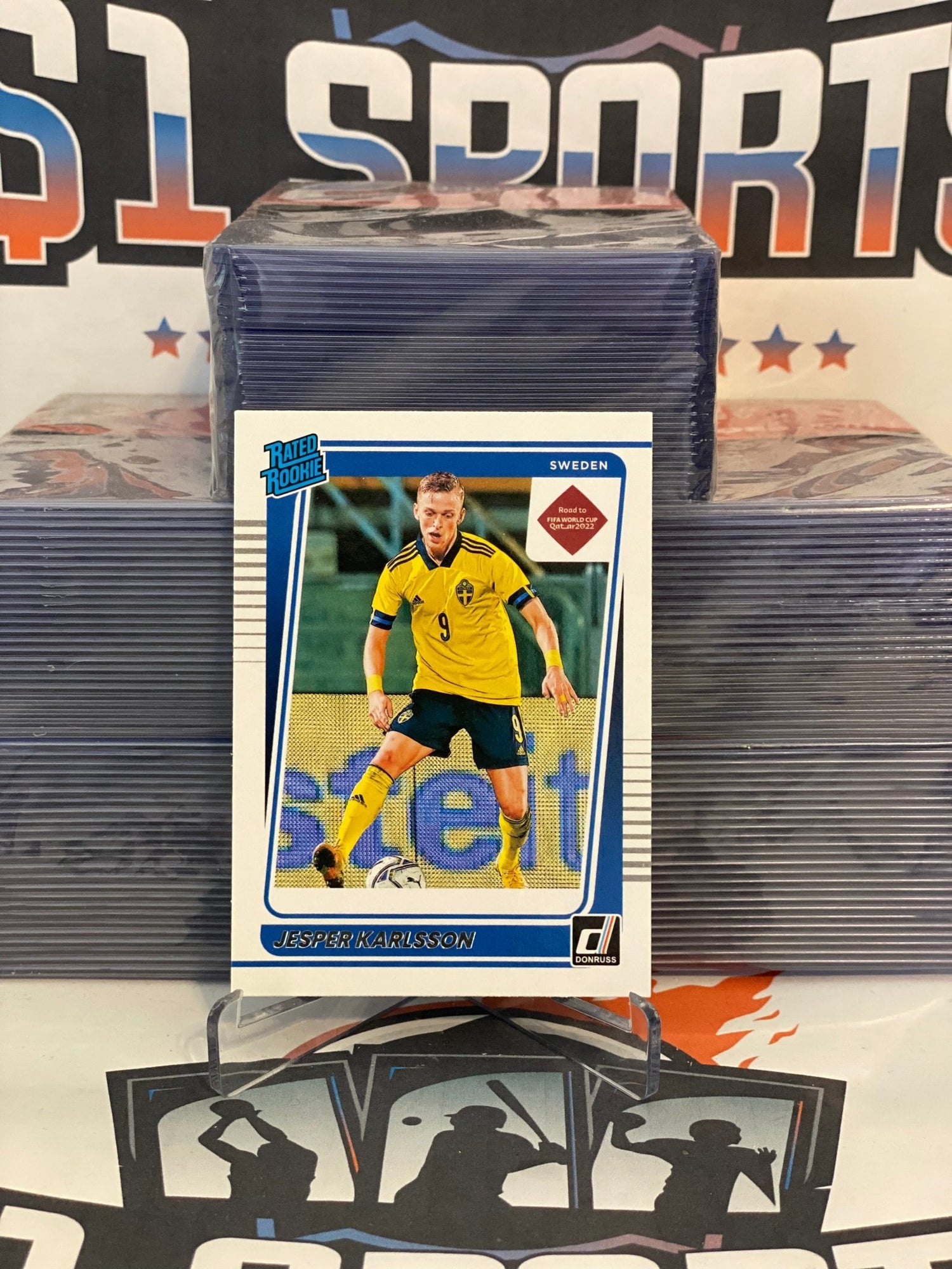 2021 Donruss FIFA World Cup (Rated Rookie) Jesper Karlsson #199