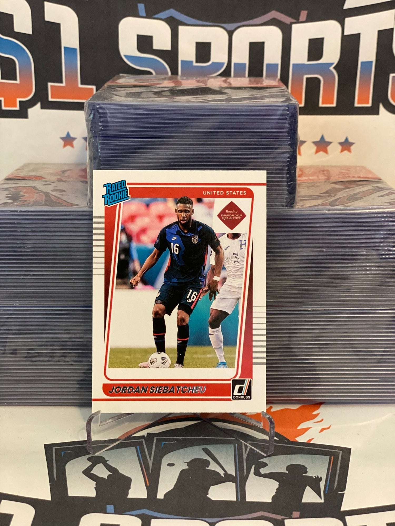 2021 Donruss FIFA World Cup (Rated Rookie) Jordan Siebatcheu #194