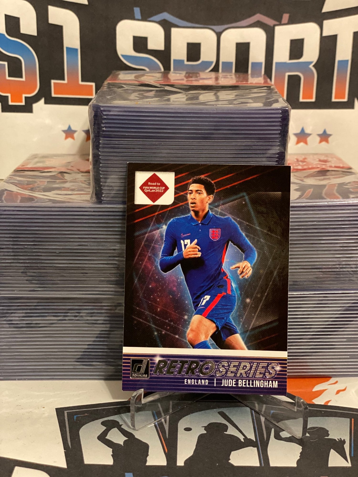 2021 Donruss FIFA World Cup (Retro Series) Jude Bellingham #13