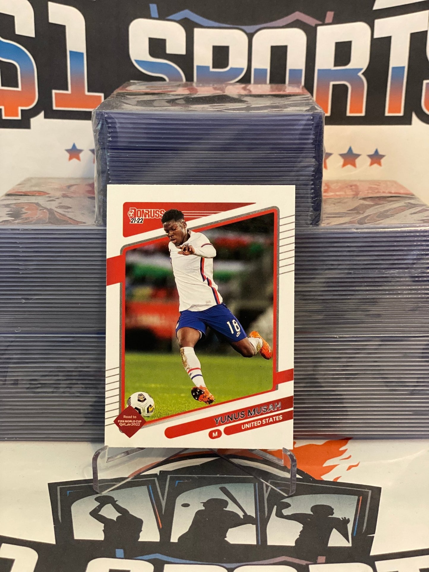 2021 Donruss FIFA World Cup Yunus Musah #161