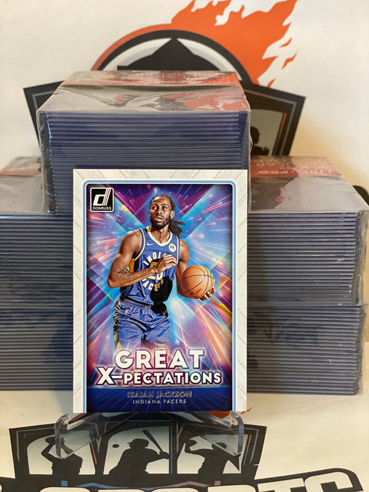 2021 Donruss (Great X-Pectations) Isaiah Jackson #23