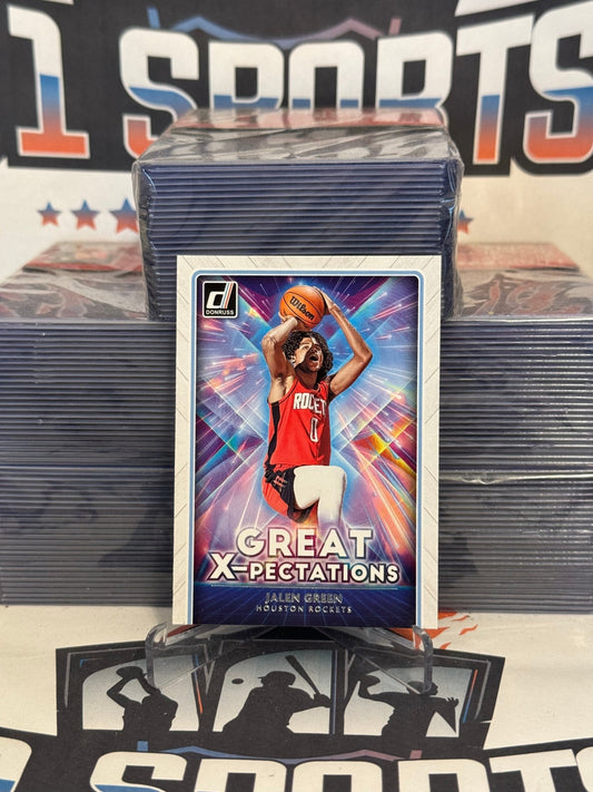 2021 Donruss (Great X-Pectations) Jalen Green Rookie #11