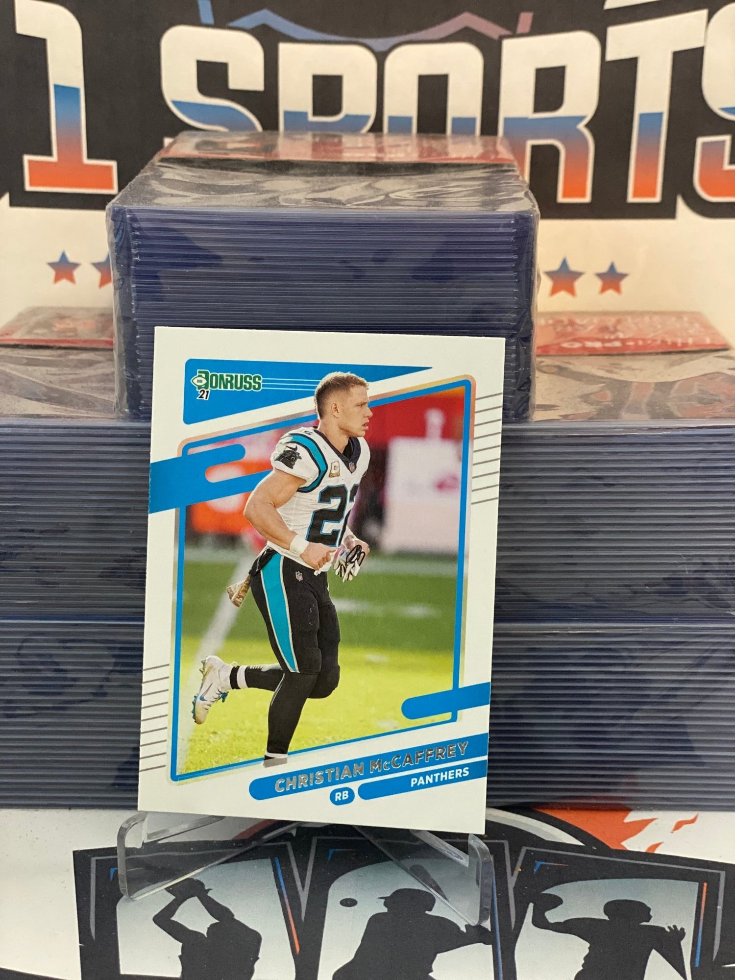 2021 Donruss (Helmetless Variation) Christian McCaffrey #219