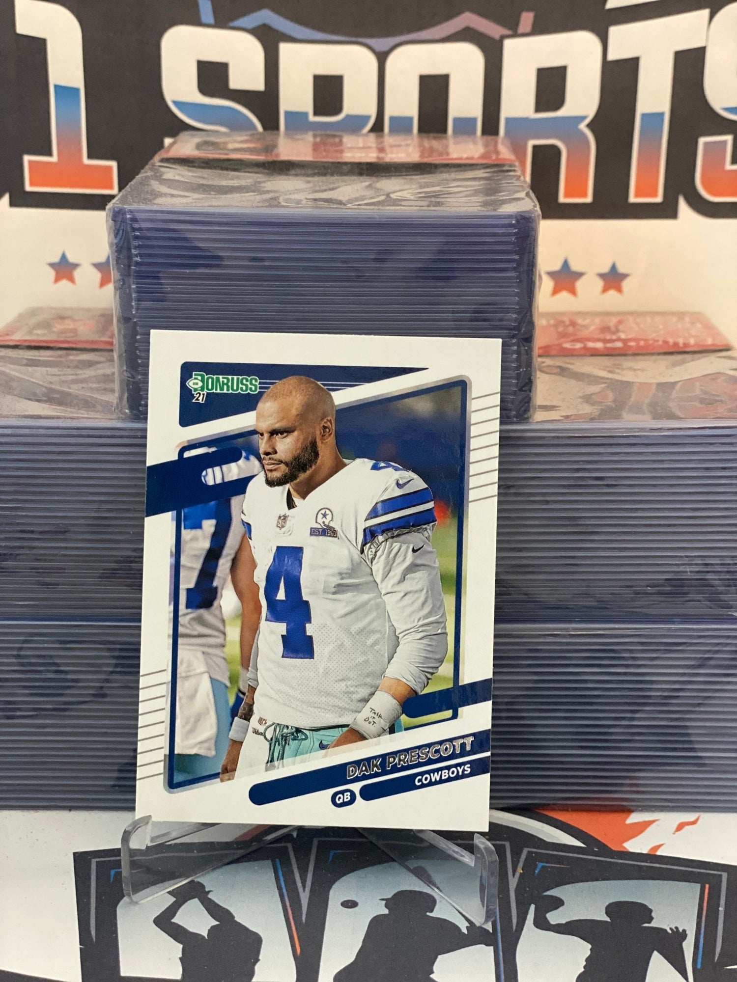 2021 Donruss (Helmetless Variation) Dak Prescott #187